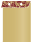Nature Maroon Layer Invitation Cover (5 3/8 x 7 3/4) - 25/Pk