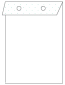 Polkadot Baby Blue Layer Invitation Cover (5 3/8 x 7 3/4) - 25/Pk