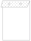 Polkadot Black Layer Invitation Cover (5 3/8 x 7 3/4) - 25/Pk