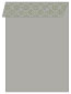 Rococo Pewter Layer Invitation Cover (5 3/8 x 7 3/4) - 25/Pk