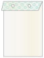 Rococo Aqua Layer Invitation Cover (5 3/8 x 7 3/4) - 25/Pk