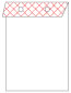 Casablanca Rouge Layer Invitation Cover (5 3/8 x 7 3/4) - 25/Pk