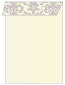 Victoria Grey Layer Invitation Cover (5 3/8 x 7 3/4) - 25/Pk