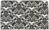 Floral Black No 10 Envelope Liner (for No 10 envelopes) - 25/Pk