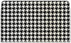 Houndstooth Black & White No 10 Envelope Liner (for No 10 envelopes) - 25/Pk