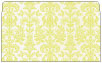 Victoria Lime No 10 Envelope Liner (for No 10 envelopes) - 25/Pk