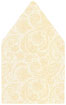 Paisley Gold 6 x 6 Envelope Liner (for 6 x 6 envelopes) - 25/Pk