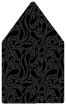 Peacock Black 6 x 6 Envelope Liner (for 6 x 6 envelopes) - 25/Pk