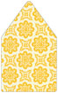 Morocco Yellow 6 x 6 Envelope Liner (for 6 x 6 envelopes) - 25/Pk