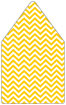 Chevron Bumble Bee 6 x 6 Envelope Liner (for 6 x 6 envelopes) - 25/Pk