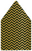 Chevron Noir 6 x 6 Envelope Liner (for 6 x 6 envelopes) - 25/Pk
