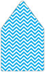Chevron Fiji 6 x 6 Envelope Liner (for 6 x 6 envelopes) - 25/Pk