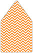 Chevron Lava 6 x 6 Envelope Liner (for 6 x 6 envelopes) - 25/Pk