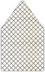 Casablanca Black & White 6 x 6 Envelope Liner (for 6 x 6 envelopes) - 25/Pk