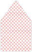 Casablanca Rouge 6 x 6 Envelope Liner (for 6 x 6 envelopes) - 25/Pk