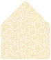 Paisley Gold A6 Envelope Liner (for A6 envelopes) - 25/Pk