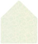 Paisley Green A6 Envelope Liner (for A6 envelopes) - 25/Pk