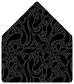 Peacock Black A6 Envelope Liner (for A6 envelopes) - 25/Pk