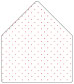 Polkadot Red A6 Envelope Liner (for A6 envelopes) - 25/Pk