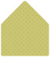 Polkadot Green A6 Envelope Liner (for A6 envelopes) - 25/Pk