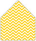Chevron Bumble Bee A6 Envelope Liner (for A6 envelopes) - 25/Pk