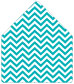 Chevron Fiji A6 Envelope Liner (for A6 envelopes) - 25/Pk
