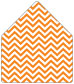 Chevron Lava A6 Envelope Liner (for A6 envelopes) - 25/Pk