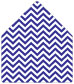 Chevron Amethyst A6 Envelope Liner (for A6 envelopes) - 25/Pk