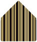 Stripe Black A6 Envelope Liner (for A6 envelopes) - 25/Pk