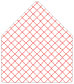 Casablanca Rouge A6 Envelope Liner (for A6 envelopes) - 25/Pk