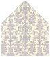 Victoria Grey A6 Envelope Liner (for A6 envelopes) - 25/Pk