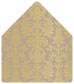 Victoria Bronze A6 Envelope Liner (for A6 envelopes) - 25/Pk