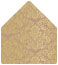 Floral Bronze 4 Bar Envelope Liner (for 4BAR envelopes) - 25/Pk