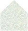 Paisley Blue 4 Bar Envelope Liner (for 4BAR envelopes) - 25/Pk