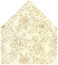 Rose Antique 4 Bar Envelope Liner (for 4BAR envelopes) - 25/Pk