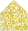 Nature Lime 4 Bar Envelope Liner (for 4BAR envelopes) - 25/Pk