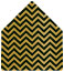 Chevron Noir 4 Bar Envelope Liner (for 4BAR envelopes) - 25/Pk