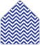 Chevron Comet 4 Bar Envelope Liner (for 4BAR envelopes) - 25/Pk