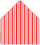 Stripe Rouge 4 Bar Envelope Liner (for 4BAR envelopes) - 25/Pk