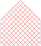 Casablanca Rouge 4 Bar Envelope Liner (for 4BAR envelopes) - 25/Pk