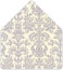 Victoria Grey 4 Bar Envelope Liner (for 4BAR envelopes) - 25/Pk