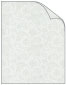 Silver Paisely Translucent paper 8 1/2 x 11 - 25/Pk