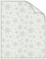 Grey Snowflake Translucent paper 8 1/2 x 11 - 25/Pk