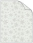 Grey Snowflake Translucent paper 8 1/2 x 11 - 25/Pk
