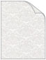 Grey Floral Translucent paper 8 1/2 x 11 - 25/Pk