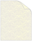 Floral Grey Matte Text - 25/Pk