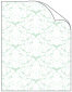 Floral Green Tea Matte Text - 25/Pk