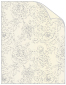 Rose Silver Matte Text - 25/Pk