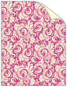 Nature Hot Pink Text 8 1/2 x 11 - 25/Pk