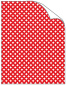 Petal Red Matte Text - 25/Pk